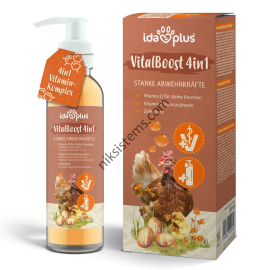Витаминен концентрат за Кокошки и други Птици - IdaPlus VitalBoost 4в1